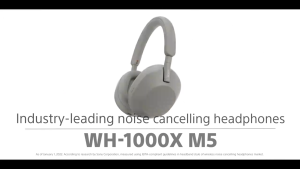 Sony WH-1000XM5 หูฟังบลูทู ธ พร้อมหูฟังการตัดเสียงรบกวนแบบไร้สายสำหรับ MIC สำหรับชุดหูฟัง Bluetooth ของ iOS/Android/PC