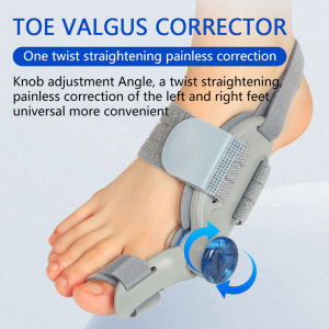 Adjustable Rotatable Toe Orthotic for Women and Men Day Night Left & Right Feet Toe Separator
