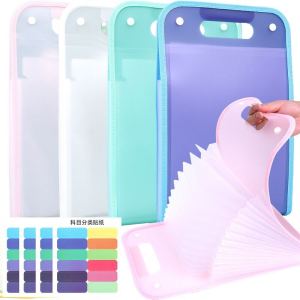 13ชั้นโฟลเดอร์ไฟล์การเรียงลําดับเรื่อง ก4 แนวตั้ง / ถุงเก็บกระดาษหลายชั้น / ที่ใส่กระดาษทดสอบนักเรียน