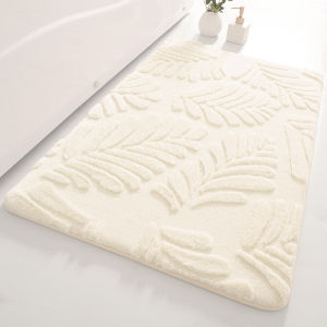 Bathroom Mat Anti-Slip Entrance Door Rug Toilet Washing Basin Carpet Bedroom Floor Pad Absorbent Comfortable Home Decor