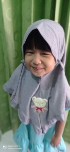 HIJAB ANAK strada PANDA/JILBAB ANAK Strada PREMIUM