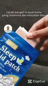 koyo tidur bahan herbal plaster tidur insomnia 48 lembar Bantu Susah Tidur Insomnia