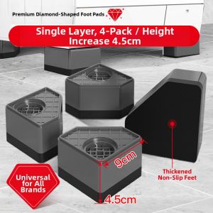 BESSGROUP | Universal Anti-slip and Vibration Proof Washing Machine Base