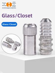 POWER&STRONG | Transparent Glass Support Shelf Bracket