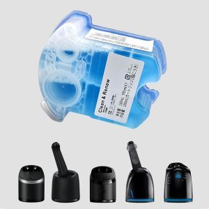 Shaver Cleaning Fluid Compatible For Braun Clean & Renew Refill Cartridges CCR For Series 3/5/7/9