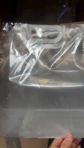 3L5LPortable Transparent Foldable Water Bag for Outdoor Camping Large Capacity Suitable for Mountain Climbing Plastic Water Bag
