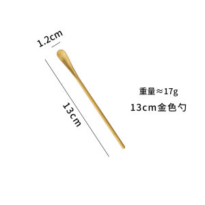 Thìa Trộn Cà Phê Dài Tay Cầm Bằng Thép Không Gỉ 304 Mini Thìa Sữa Nhật Bản Dài Tay Cầm Dài Dùng Để Trộn Cà Phê Và Trà