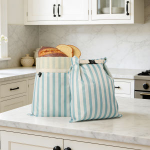 1pc Oxford fabric beeswax bread bag - reusable food-grade natural beeswax bread bag