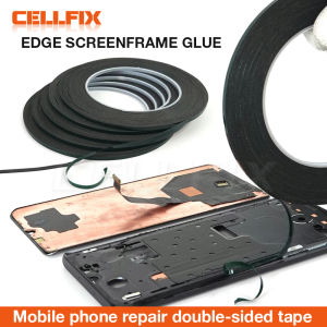 SUNSHINE 3MM Green Membrane Foam Black Double Sided Tape non-marking ultra - thin waterproof resistant tape Mobile Phone Repair