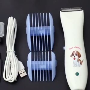 Kemei KM-1051 Dog Hair Clipper Pet Hair Trimmer Puppy Grooming Set Electric Shaver Set Cat Recharge Profession Supplies