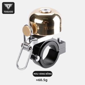 TOSUOD | TOSUOD Retro Cổ Điển Chuông Xe Đạp Âm Thanh To Rõ Ràng Thép Đồng Tay Lái Vòng Còi Cho MTB Xe Đạp Leo Núi An Toàn Đi Xe Đạp Cảnh Báo