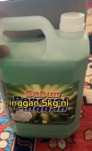 DISHWASH 5 LITER SABUN DOBI MALAYA softpack