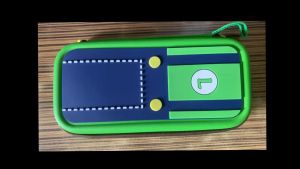 Pouch Tas Nintendo Switch OLED V2 Storage Carrying Bag Case Pouch Mario Luigi Hijau 3D