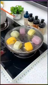 [HCM] Tay Cầm Nắp Nồi Thay Thế Bằng Silicon Và Thép Không Gỉ Cho Vung Nồi Xoong Chảo Núm Vung Chịu nhiệt-GL314