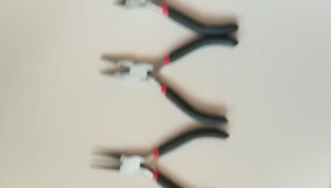 QBLADE Tang Mini Tang Potong Tang Runcuing Gagang Hitam 1005 1013 1Pcs