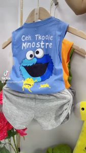 Quần Áo Cho Bé Trai Ba Lỗ Sát Nách Ceh Tkooie Nhà MiDu Kid Chất Thun Cotton Cao Cấp Co Giãn Đa Chiều Mềm Mát