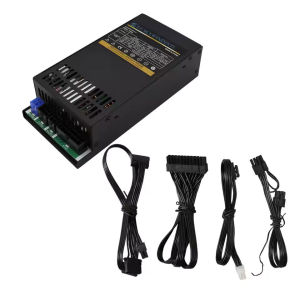 600w อุปกรณ์ Flex ATX แหล่งจ่ายไฟ Full Modular พร้อมคงที่สาย 550W MAX 600W 6Pin PCIe Connector 110V 220v