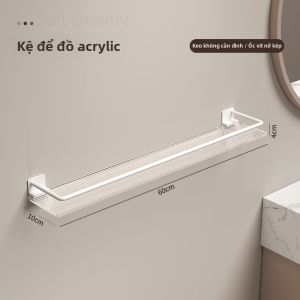 Giá Để Đồ Phòng Tắm Kiểu Minimalist Không Cần Khoan