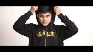 Hoodie Zipper Distro Quickout Brother Sweater Jumper Bordir Catton Tebal