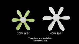 2in1 Smart Ceiling Fan with Light Remote Control LED Light Ceilings Fan 20.5 Inch Silence Dimming E27 Screw Head Ceiling Fan With Light 6 Blades 3 Gears Wind Adjustment Cooling Fan For Bedroom Kitchen Bathroon 40W