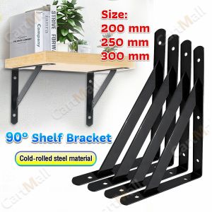 Heavy Duty Shelf Bracket Wall Mount 90° Brackets for Floating Shelf