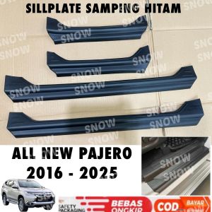 Sillplate Samping All New Pajero 2016 2018 2023 2024 2025 Hitam