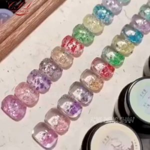 Sơn gel nhũ ẩn hoa khô cao cấp ANNIES