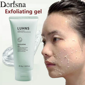 Dorisna Exfoliating Gel Gentle Facial Cleanser Moisturizing Deep Cleaning Scrub Gel Smoothing Nourishing Skin