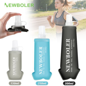 150/250/500ml TPU Folding Soft Flask Sport Water Bottle Drink Portable Water Bottle Running Hiking Bicycle Fitness Water Bag