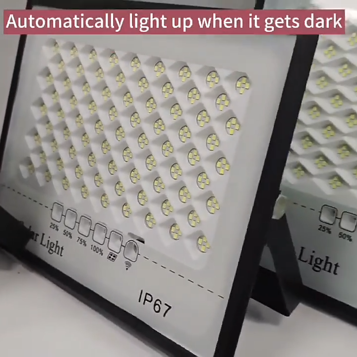 GXG solar flood light outdoor waterproof led street light inteligent sense lamp solar with panel
