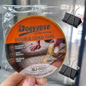 Doeyvose Super Strong Viscosity Waterproof Tape Traceless Fixing Tape for Home Improvement & Carpet Installation