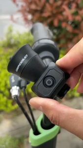 USB Rechargeable Bike Horn 120dB High Pitched Loudspeaker Waterproof Cycling Accessory with 5 Speaker Modes