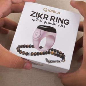 Tasbih Digital IQibla Zikir NOOR Smart Tasbih Oled Display Original