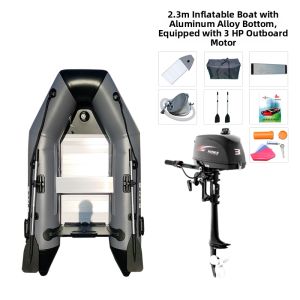 SHENGJIE | Fishing Thickened Inflatable Boat Motor Ready