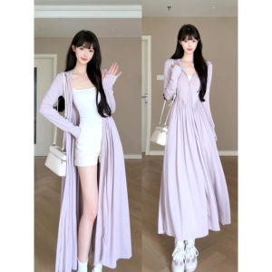 SUHUIQIAN | Áo Khoác Chống Nắng Nhẹ Dài Toàn Thân