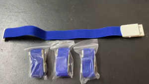 Dây garo có khóa nhựa màu xanh