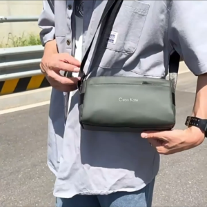 Ready Stock!!  Cebiy Kate Fashion (S) Size  Men Shoulder Bag Sling Bag Messenger Bag Pu Waterproof Chest Bag