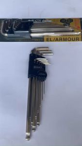 Bộ lục giác 9 chiếc đầu bi dài 1.5-10 mm TLS-9N Eight Nhật tại Máy cầm tay NTT bảo hành dài hạn  tuổi thọ cao