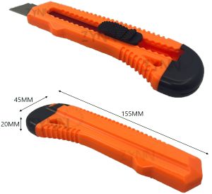 [SG STOCK] CUTTER KNIFE M80 Utility Knife Snap Off Refillable Blade Paper Cutting Multi Function Sharp Opener Stationary
