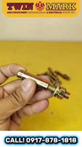 5 pcs | 3/8 inches x 75mm Dyna Bolt | Expansion Anchor | High Quality