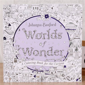 Adult Coloring Book Secret Garden Wonderful World Doodle Painting Stress Relief for Curious Minds Boys And Girls Suitable