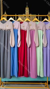 Gamis Divana bahan cringkel airflow premium free bros wanita terbaru muslimah 2024