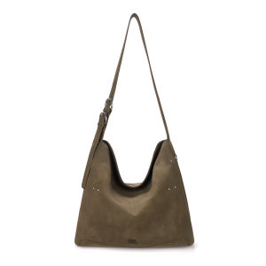 JANDRESS | Olive Green Commuter Tote Bag Large Capacity