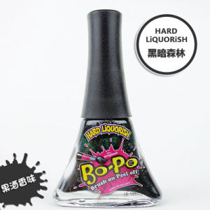 North America Import Bo-Po Little Girl Princess Candy Color Quick-Drying Environmental-Friendly Tearable Kids Nail Polish Nail Pink