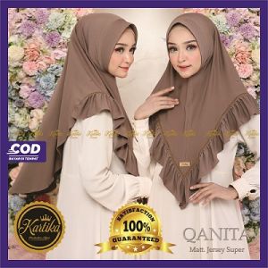 Hijab Instan Rample Qanita by Kartika Hijab Jersey Supper
