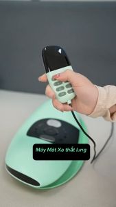 Máy Massage Lưng Cổ Hông Eo Cao Cấp - Chuyên Sâu Thắt Lưng Cột Sống - Có điều khiển - Sử dụng pin sạc