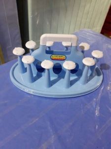 Khay úp cốc 10 chân nhựa Việt Nhật