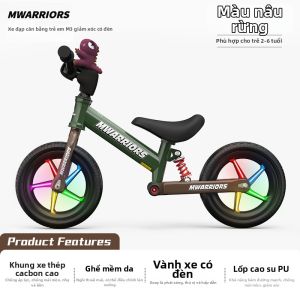 YIHECHUYAO | Xe Đạp Cân Bằng Trẻ Em Có Bánh Xe Hấp thụ Sốc Màu Sắc