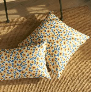 Waterproof European and American pastoral style Cushion Cover 30x50cm 45x45cm Outdoor Garden Chair Throw Pillow Case Living Room Home Decoration