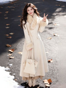 CHANGTONG | Stylish Waist-High Long Coat Spring 2026